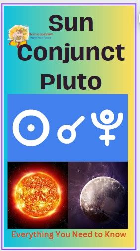 sun conjunct pluto synastry